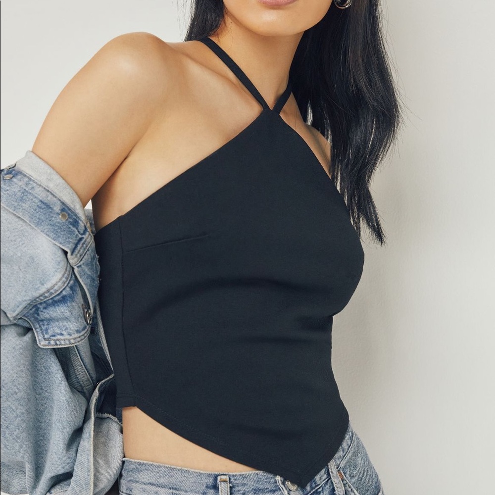 NWT Eri + Ali Swingy Halter Top - Size XL